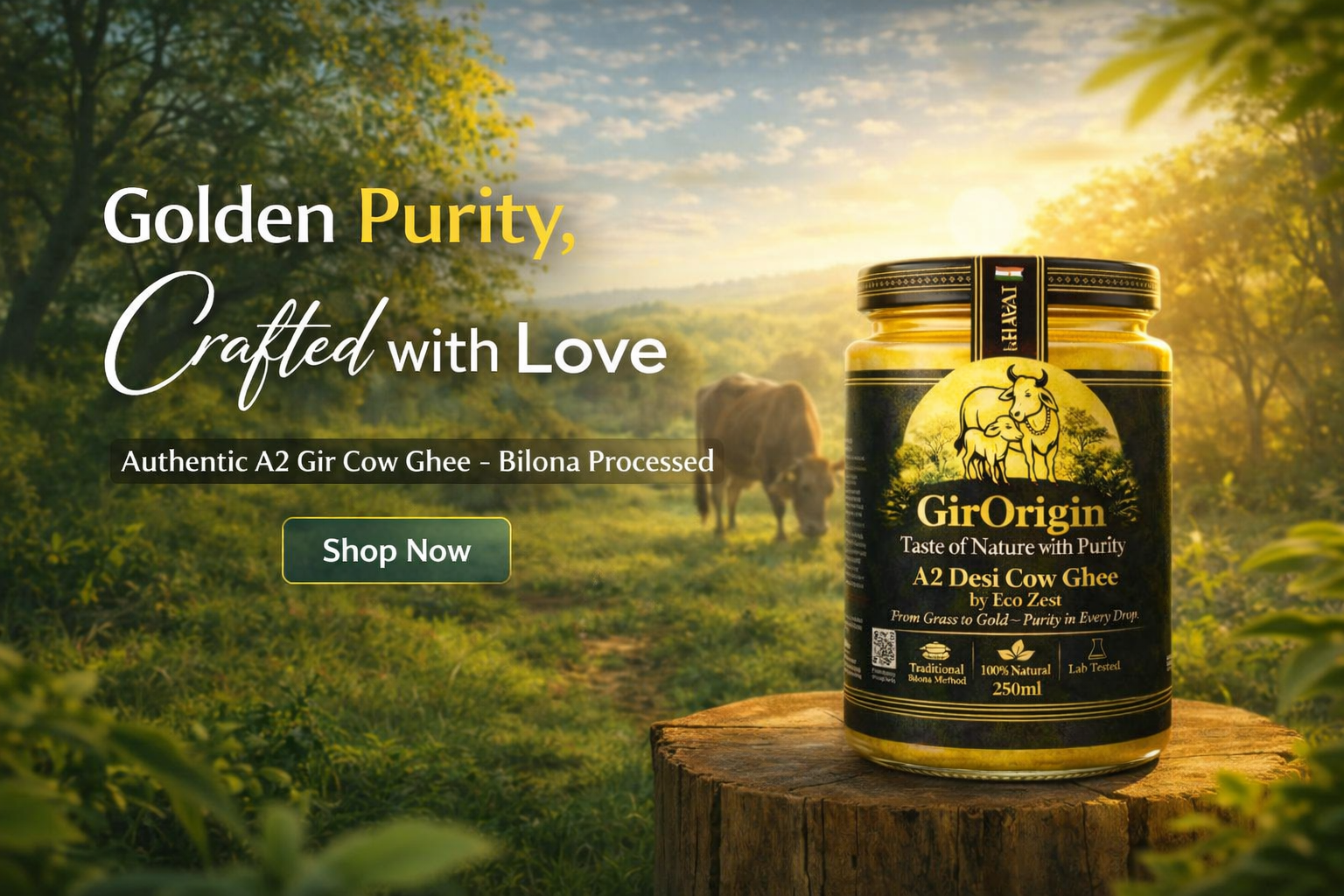 ecozest Agritech A2 ghee